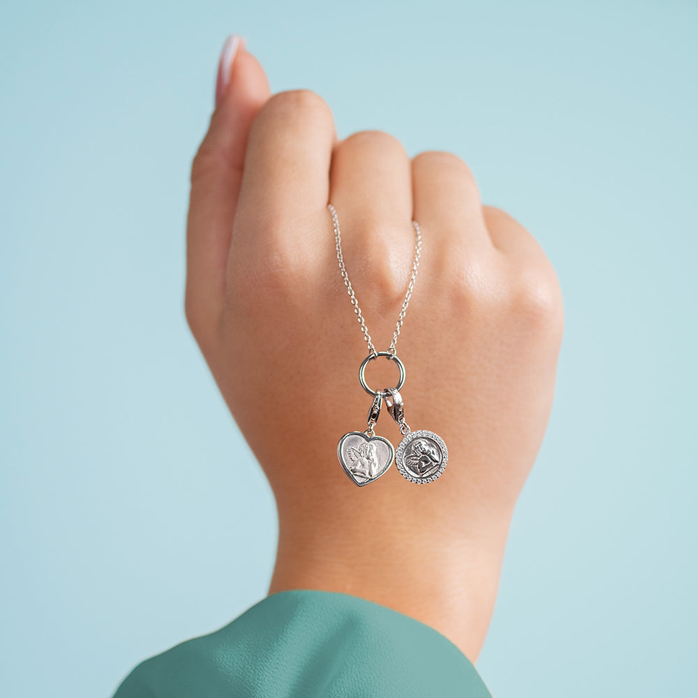 Halskette 925er Silber für Charms