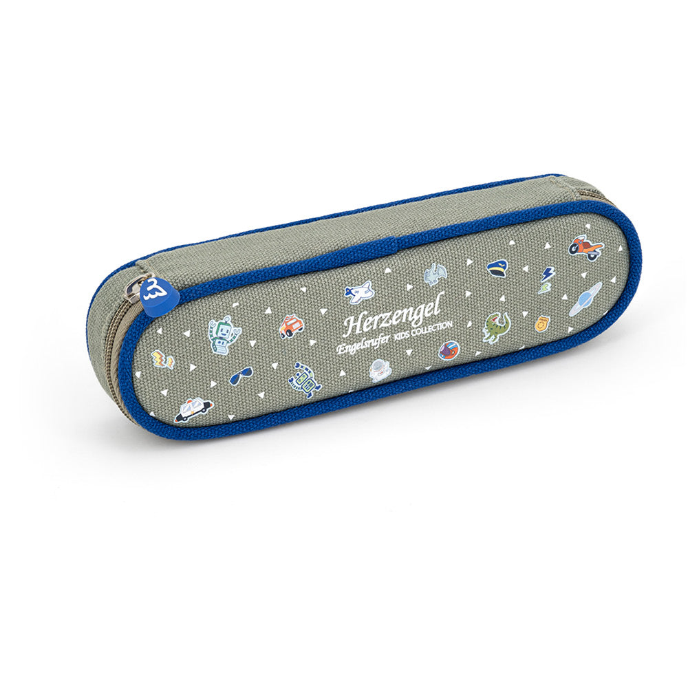 Kinder Uhr Rennfahrer für Jungen inkl. Schlampermäppchen