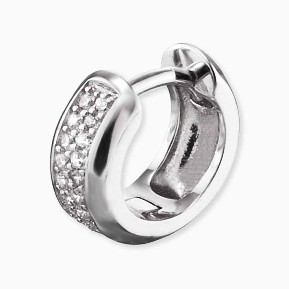 Creole 925er Silber mit Zirkonia