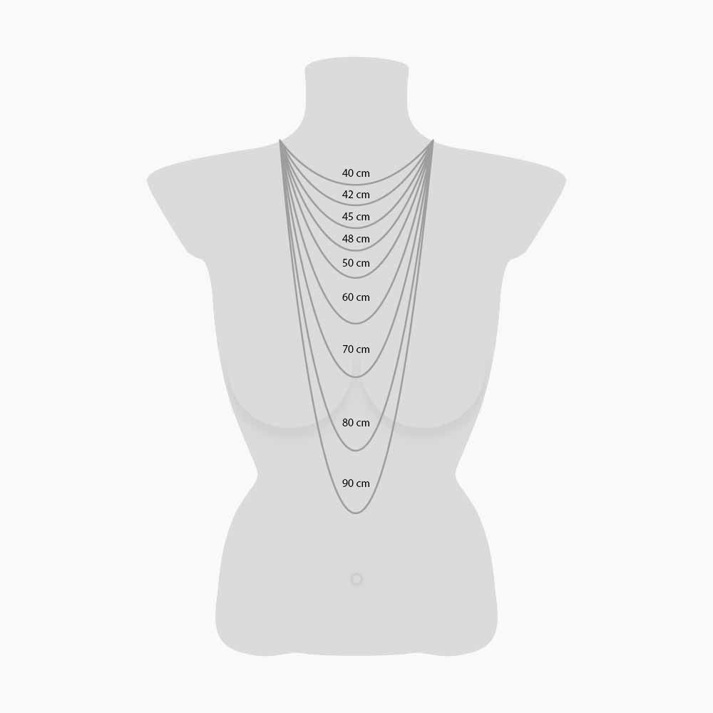 Ankerkette 925er Silber Roségold