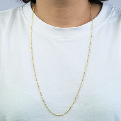 Erbskette 925er Silber Gold