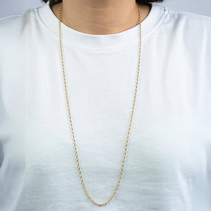 Ankerkette 925er Silber Gold