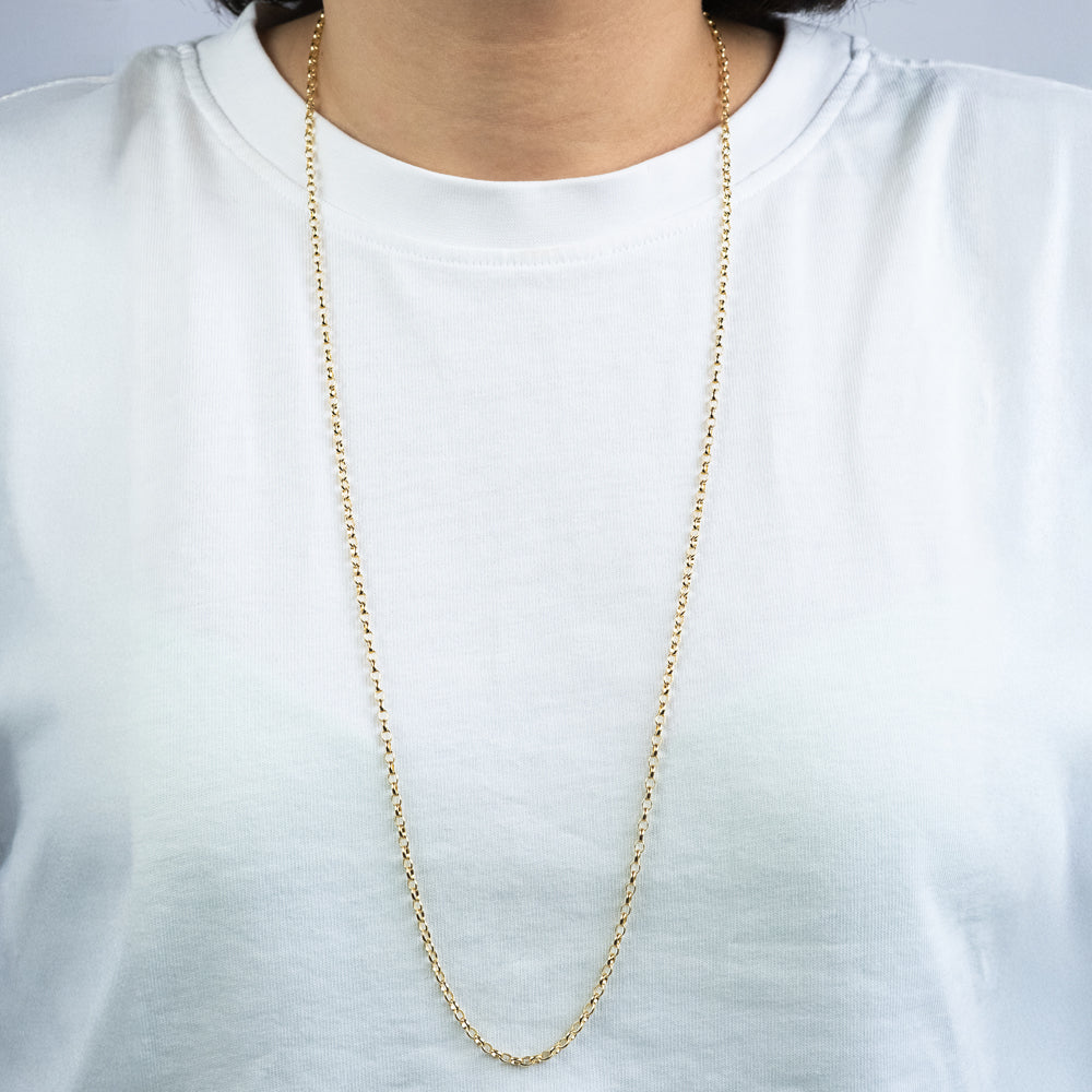 Erbskette 925er Silber Gold