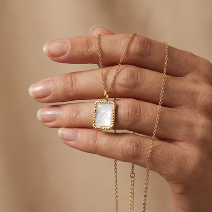 Halskette 925er Silber Pure Moon mit Mondstein