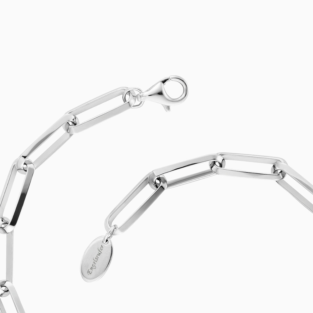 Engelsrufer women's anchor bracelet for charms silver wide
