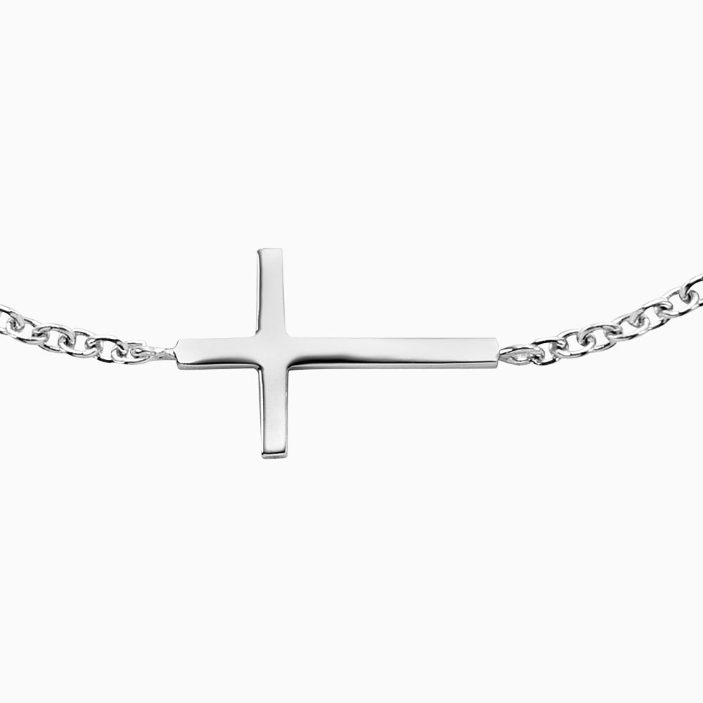 Engelsrufer Damen Armband mit Kreuz Silber