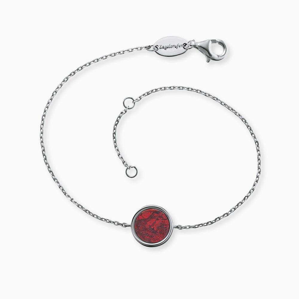 Engelsrufer Damen Armband silber mit Kraftstein Roter Jaspis Powerful Stone