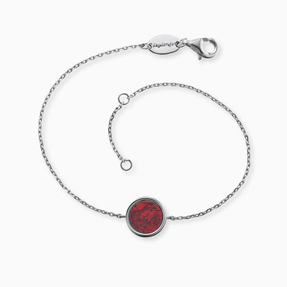 Engelsrufer women's bracelet silver with power stone Red Jasper Powerful Stone