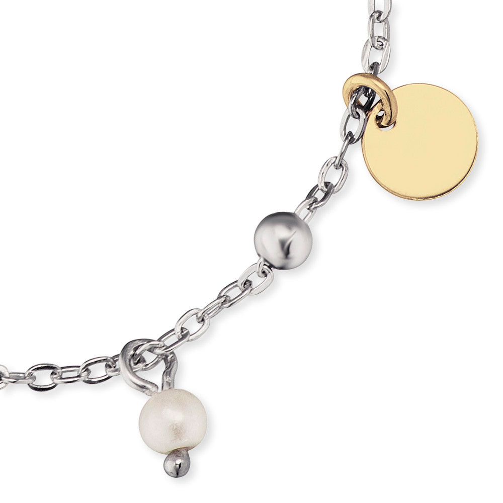 Engelsrufer bracelet silver, gold and rose gold with fine Little Joy pendants