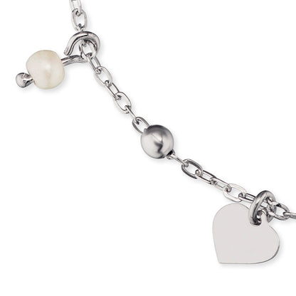 Engelsrufer bracelet silver with small shell pearl pendants