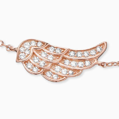 Engelsrufer Damen Armband Flügel mit Zirkonia silber / gold / rosé