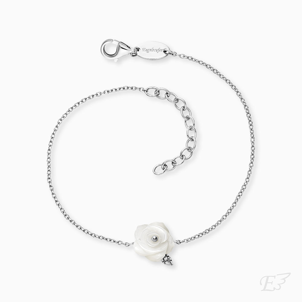 Engelsrufer Armband Damen Sterlinsilber mit Perlmutt Rose