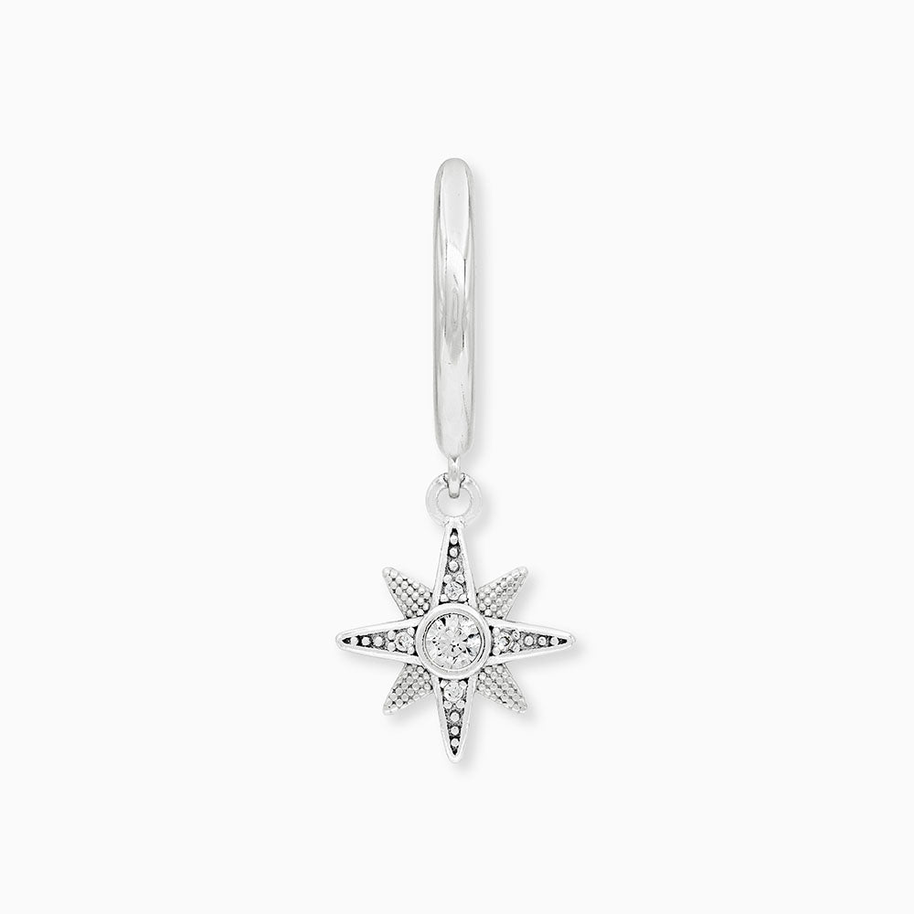 Engelsrufer Silver Creole Women's Silver Star Symbol