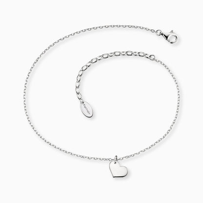 Engelsrufer women's anklet heart 22+5 cm