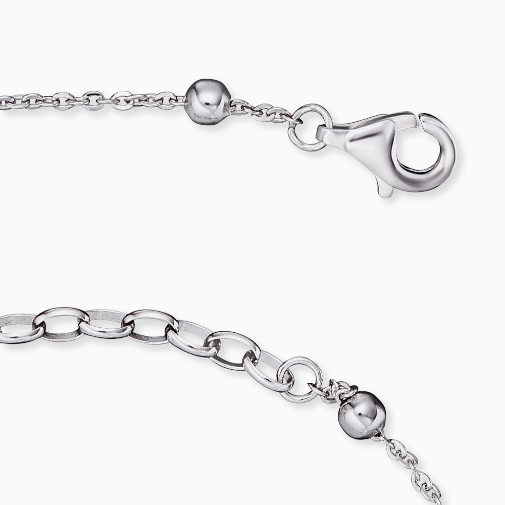 Engelsrufer women's anklet silver Moonlight 22+5 cm