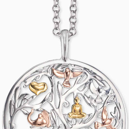 Engelsrufer necklace tree of life in silver, gold and rose gold