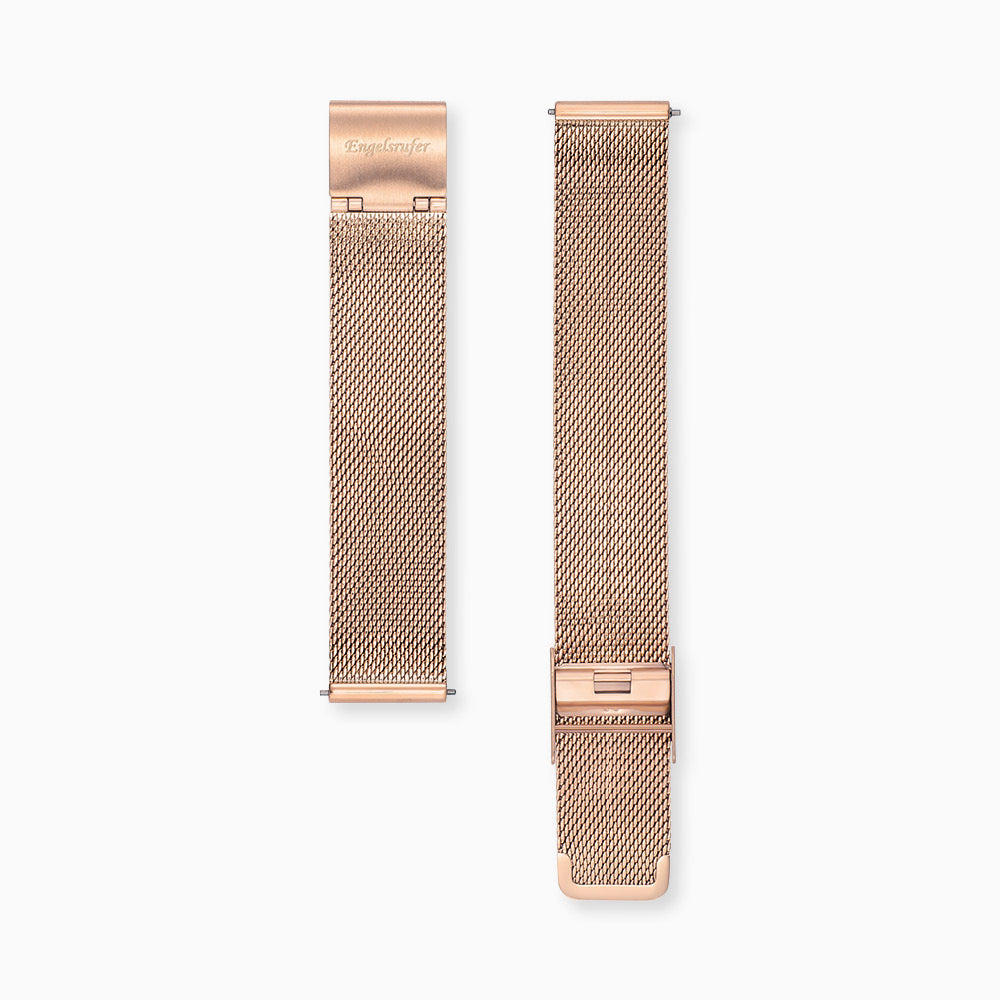 Engelsrufer Uhren Mesh Armband rose 14 mm